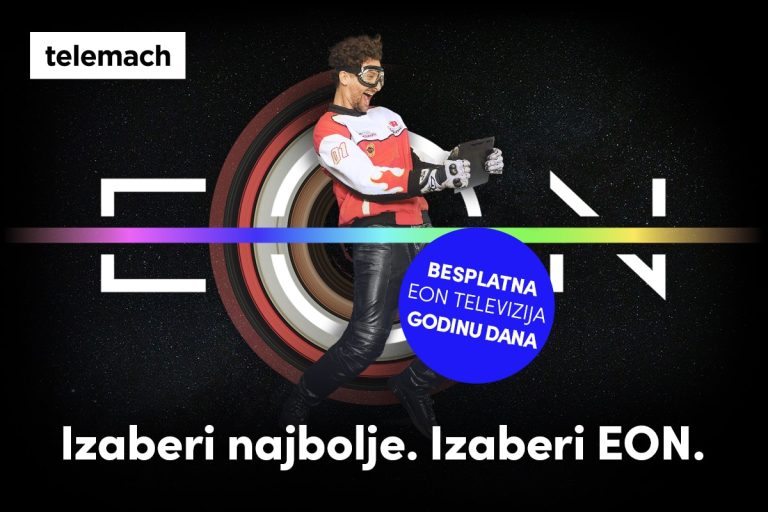 Besplatna EON televizija godinu dana u EON paketima!